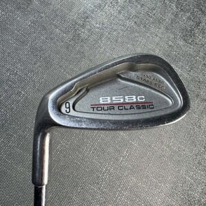 Tour Classic 858c 9 Iron Single Golf Club Right Hand Steel Shaft Silver